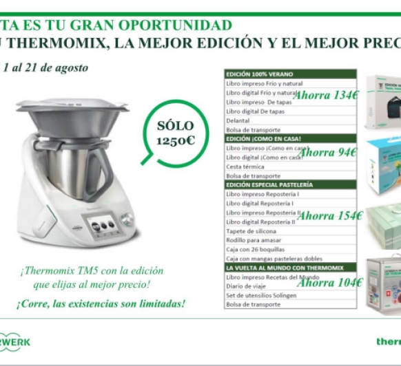 Tu Thermomix® al mejor precio