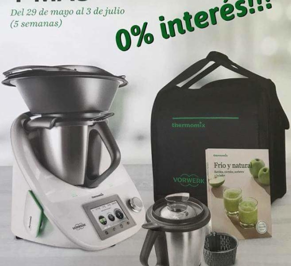 ''Thermomix® ..... y más'', al 0% de interés .
