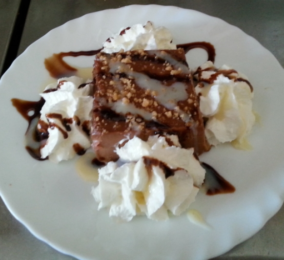 Tarta de chocolate muy rápida