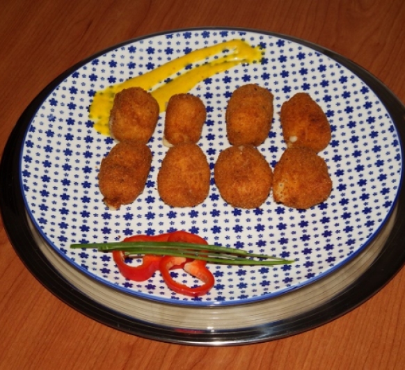 CROQUETAS DE GAMBAS CON Thermomix®