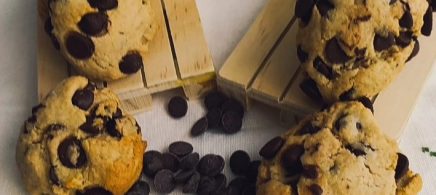 COOKIES CON PEPITAS DE CHOCOLATE (SIN LACTOSA)