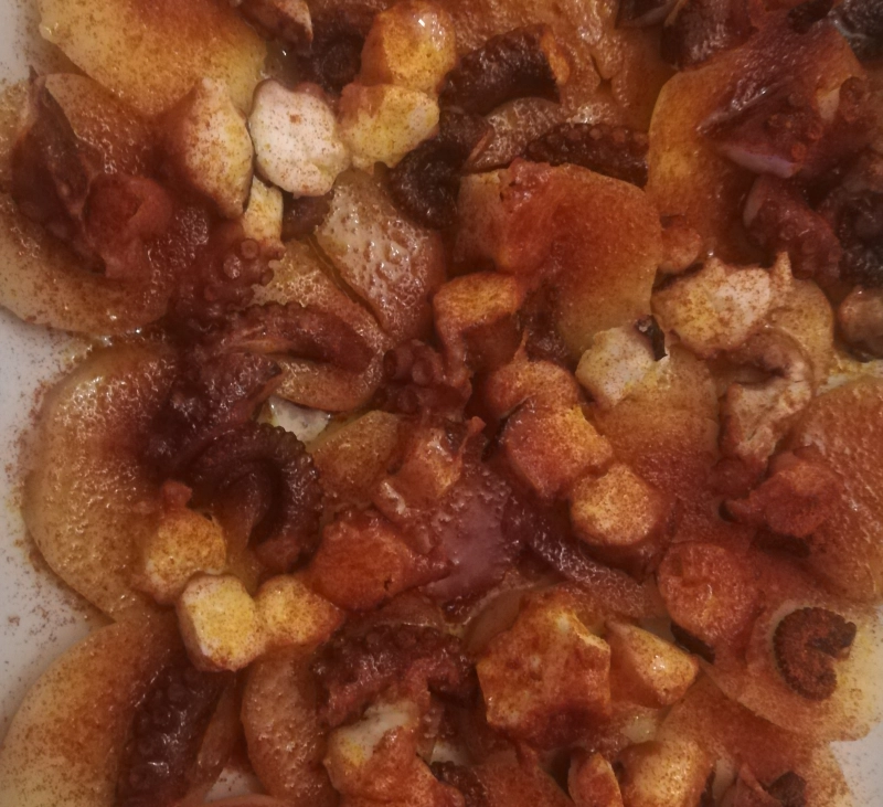 Pulpo a la gallega con Thermomix®