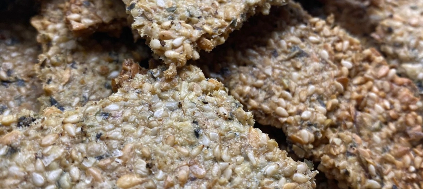 Cracker de semillas - SIN HARINA, SIN GLUTEN