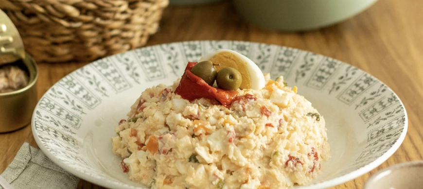 Ensaladilla Keto con THERMOMIX