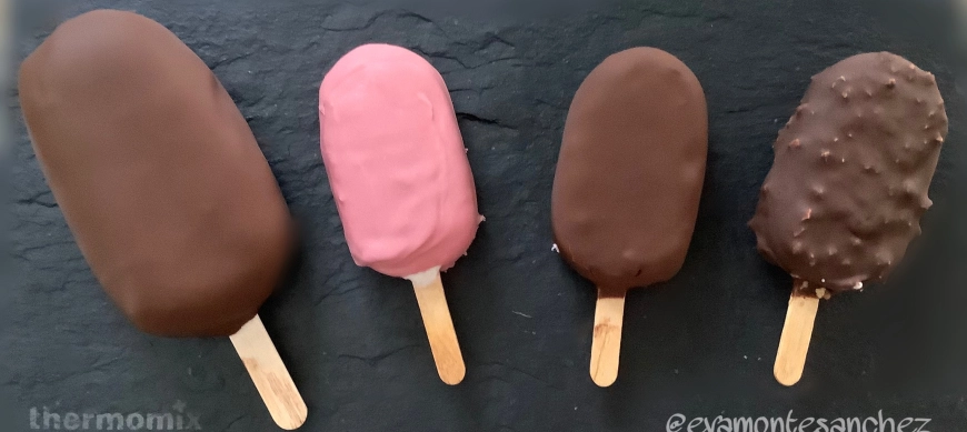 HELADO TIPO "MAGNUM" CON THERMOMIX®
