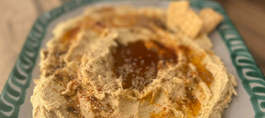Receta de Hummus de mojo picón con Thermomix
