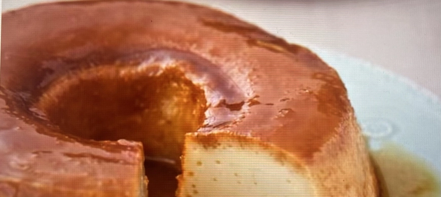Pudín de leche condensada