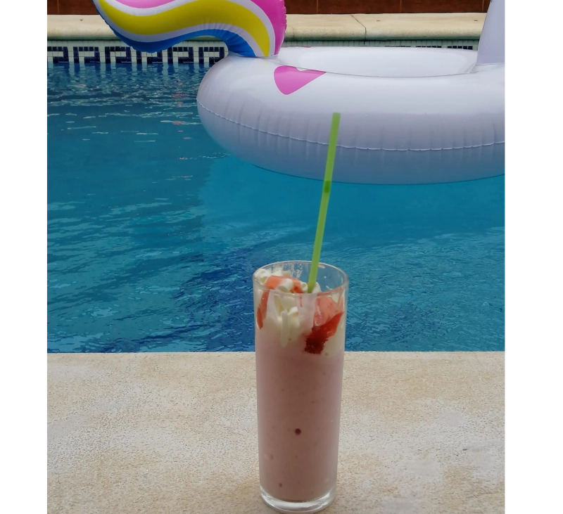 Batido de fresa