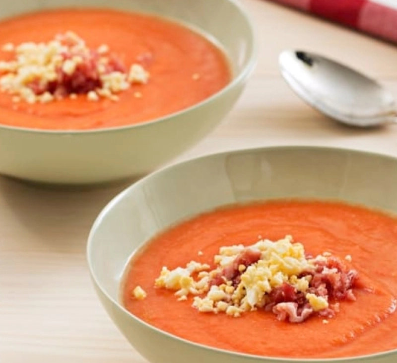 Salmorejo sin gluten