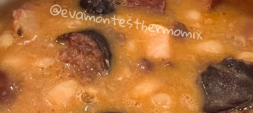 GUISO DE ALUBIAS BLANCAS A MI MANERA CON THERMOMIX®