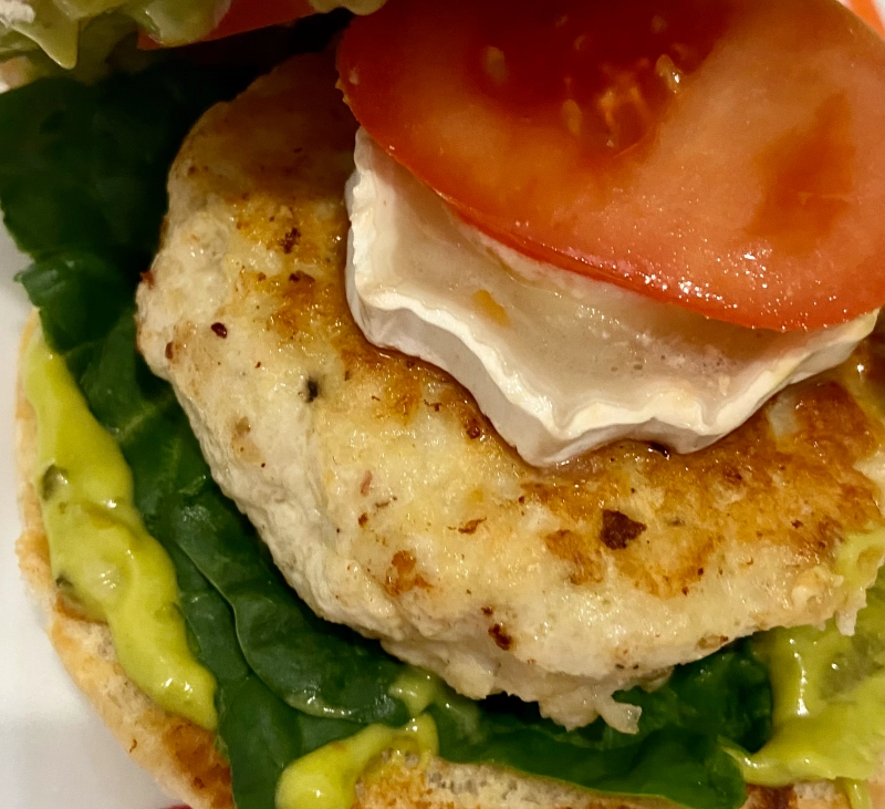 Hamburguesas de pavo SALUDABLES hechas en casa