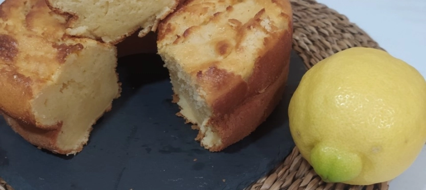 BIZCOCHO DE LIMÓN CON THERMOMIX