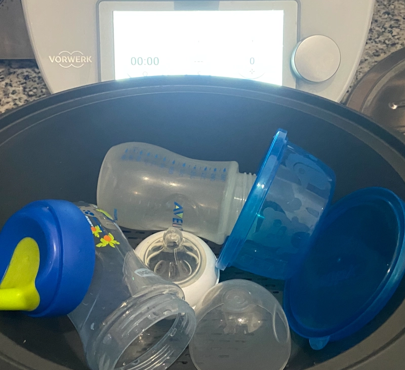 Tu Thermomix, el esterilizador perfecto para tu bebé