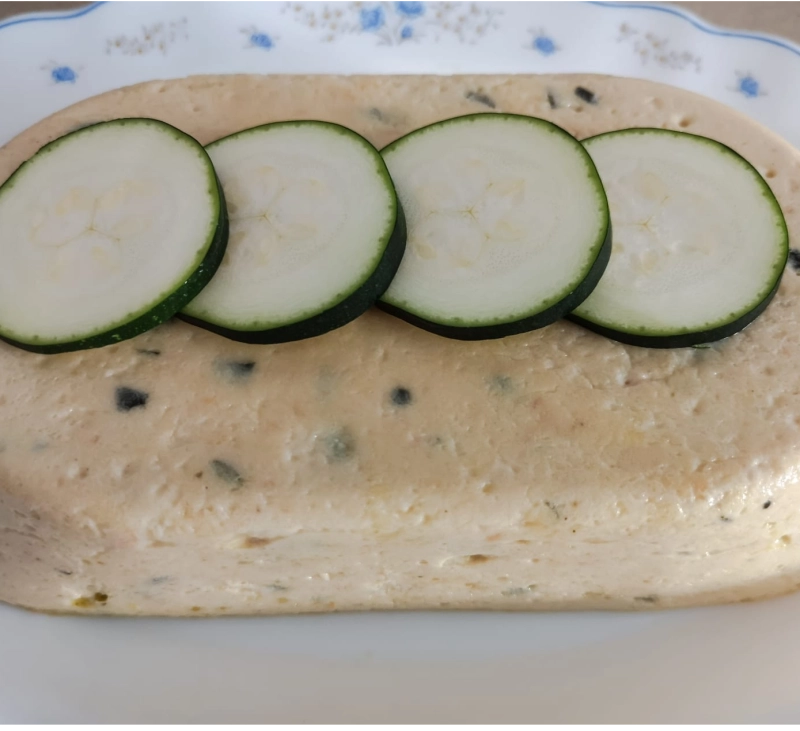 PASTEL DE CALABACÁN Y BONITO CON THERMOMIX®