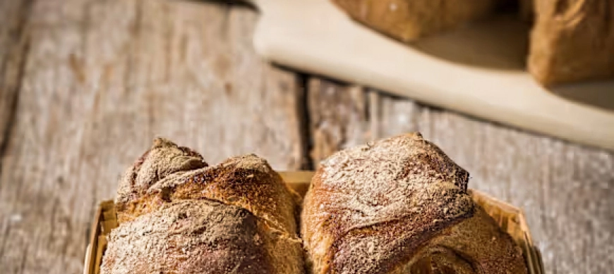 PAN RUSTICO SIN MASA MADRE