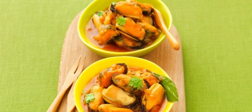 Mejillones en escabeche con Thermomix