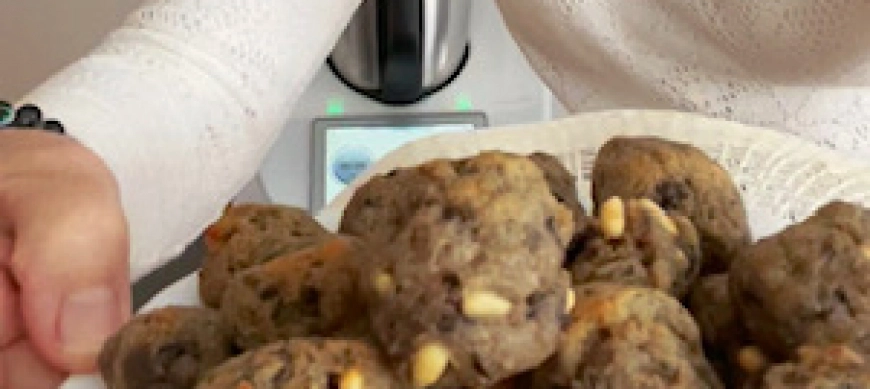 ALBONDIGAS DE BERENJENA Y PARMESANO CON THERMOMIX®