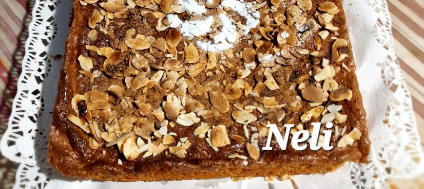 BIZCOCHO DE ALMENDRAS EN THERMOMIX