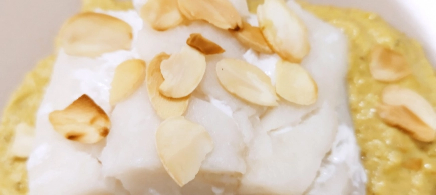 BACALAO CON SALSA DE ALMENDRAS