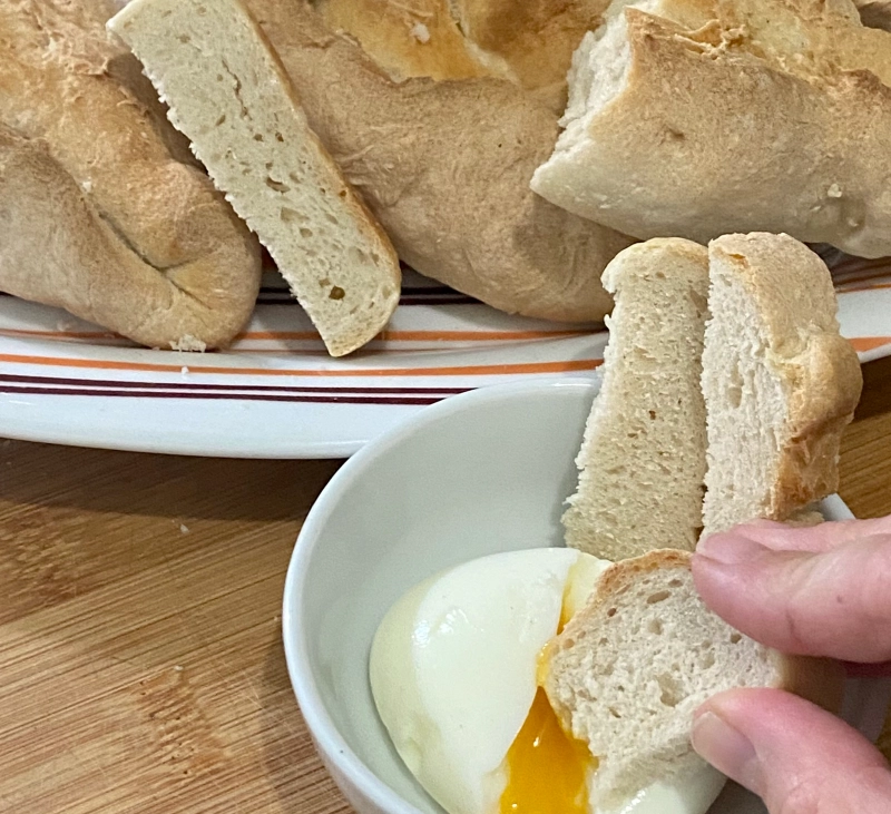 Modo cocción de huevos en Thermomix TM6