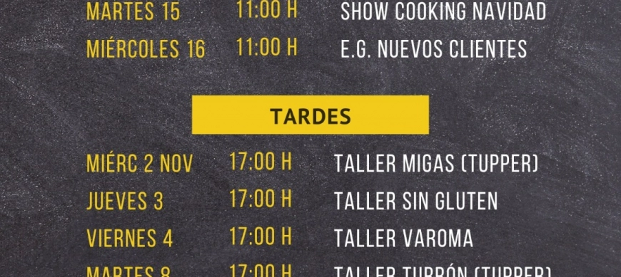 Taller de Repostería de Navidad