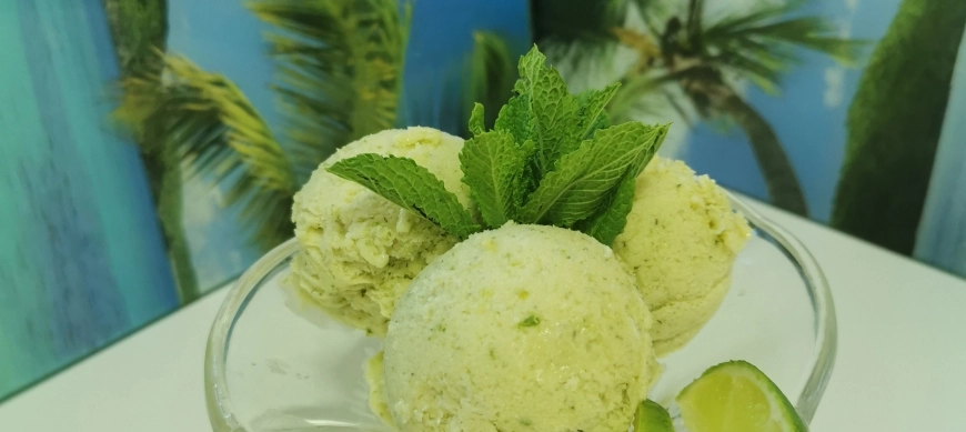 Helado de Mojito con Thermomix