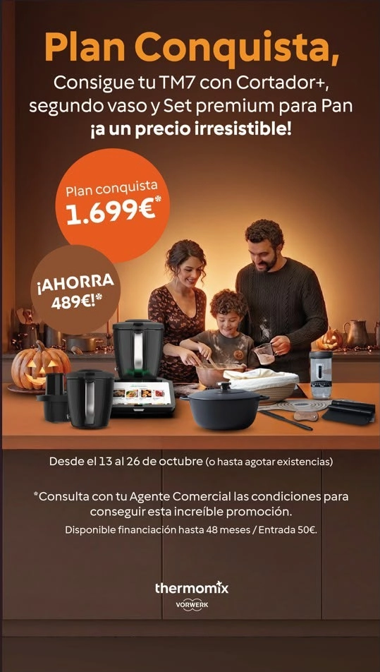 Thermomix TM7: Plan Renove y regalos exclusivos por tiempo limitado
