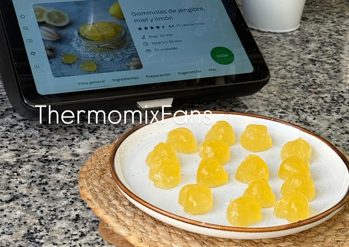Gominolas para la tos con Thermomix