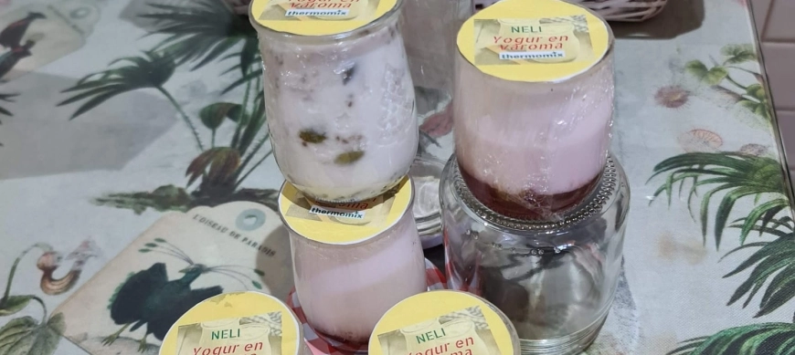 YOGUR EN MODO FERMENTAR CON THERMOMIX