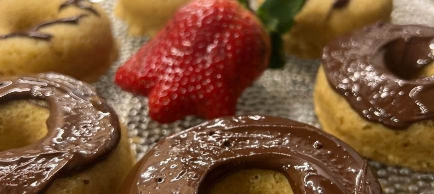 Donuts de manzanas y avena con THERMOMIX