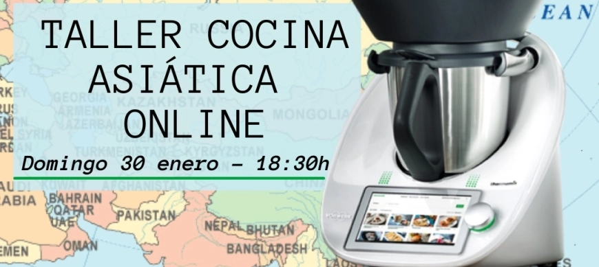 Taller de Cocina Asiática con THERMOMIX