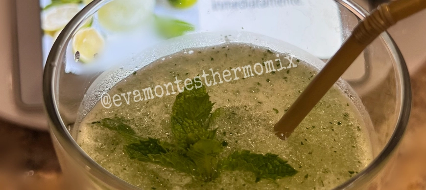 SORBETE DE MOJITO REFRESCANTE EN THERMOMIX®