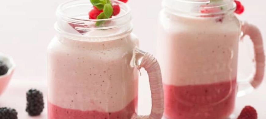 Smoothie batido refrescante para un verano saludable