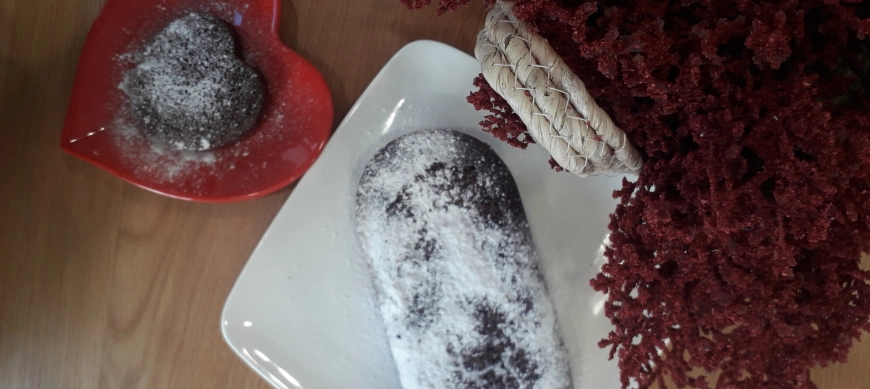 BIZCOCHO DE CHOCOLATE AL VAPOR CON THERMOMIX