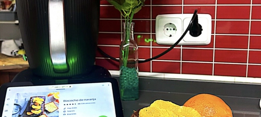 Bizcocho de naranjo (Thermomix Sensor)