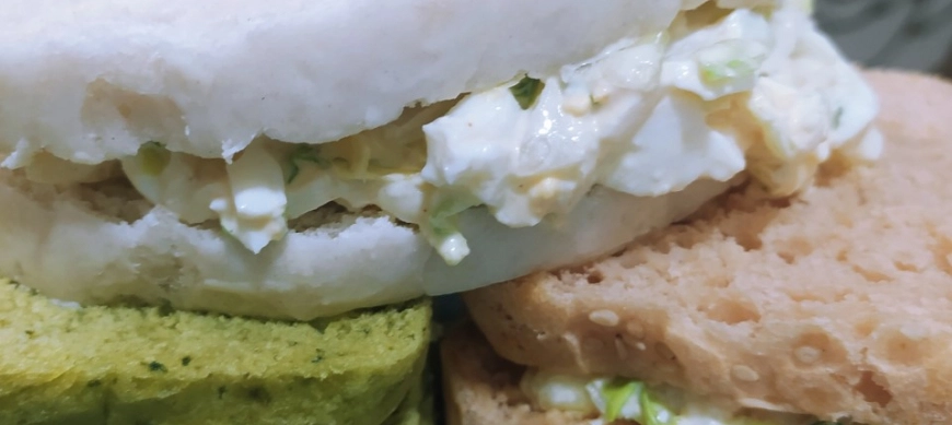 SÁNDWICH DE ENSALADA DE HUEVO CON THERMOMIX
