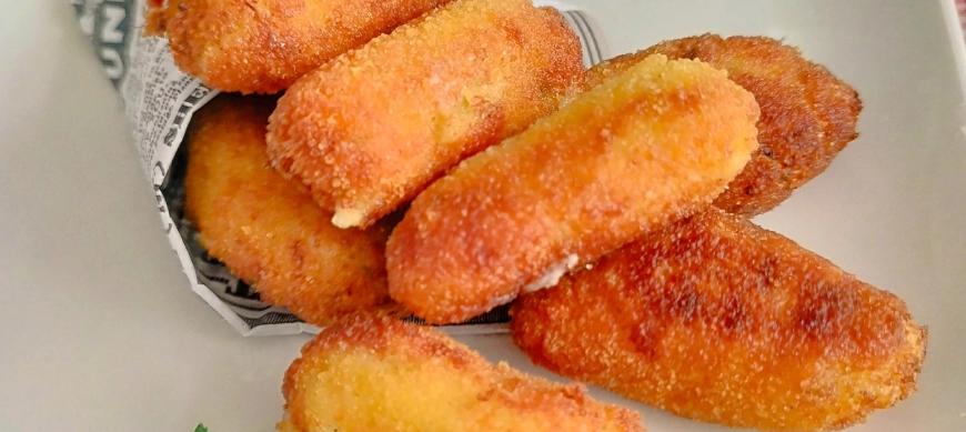 CROQUETAS DE BACALAO