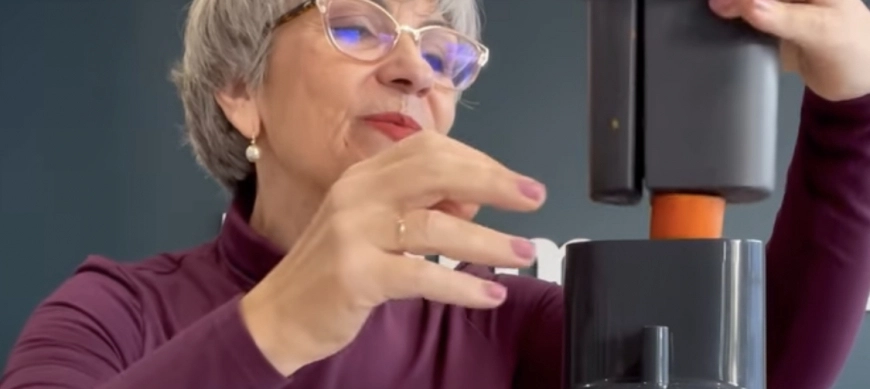 Zanahorias ralladas con nuevo cortador Thermomix