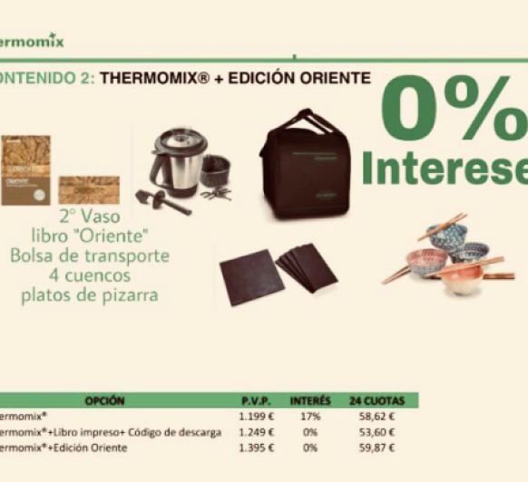 Nueva Edición Oriente al 0% intereses y en 24 meses