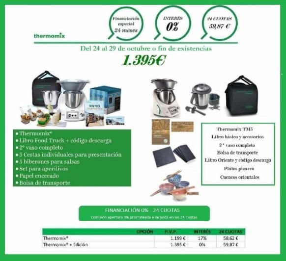 Ediciones Thermomix® sin intereses.