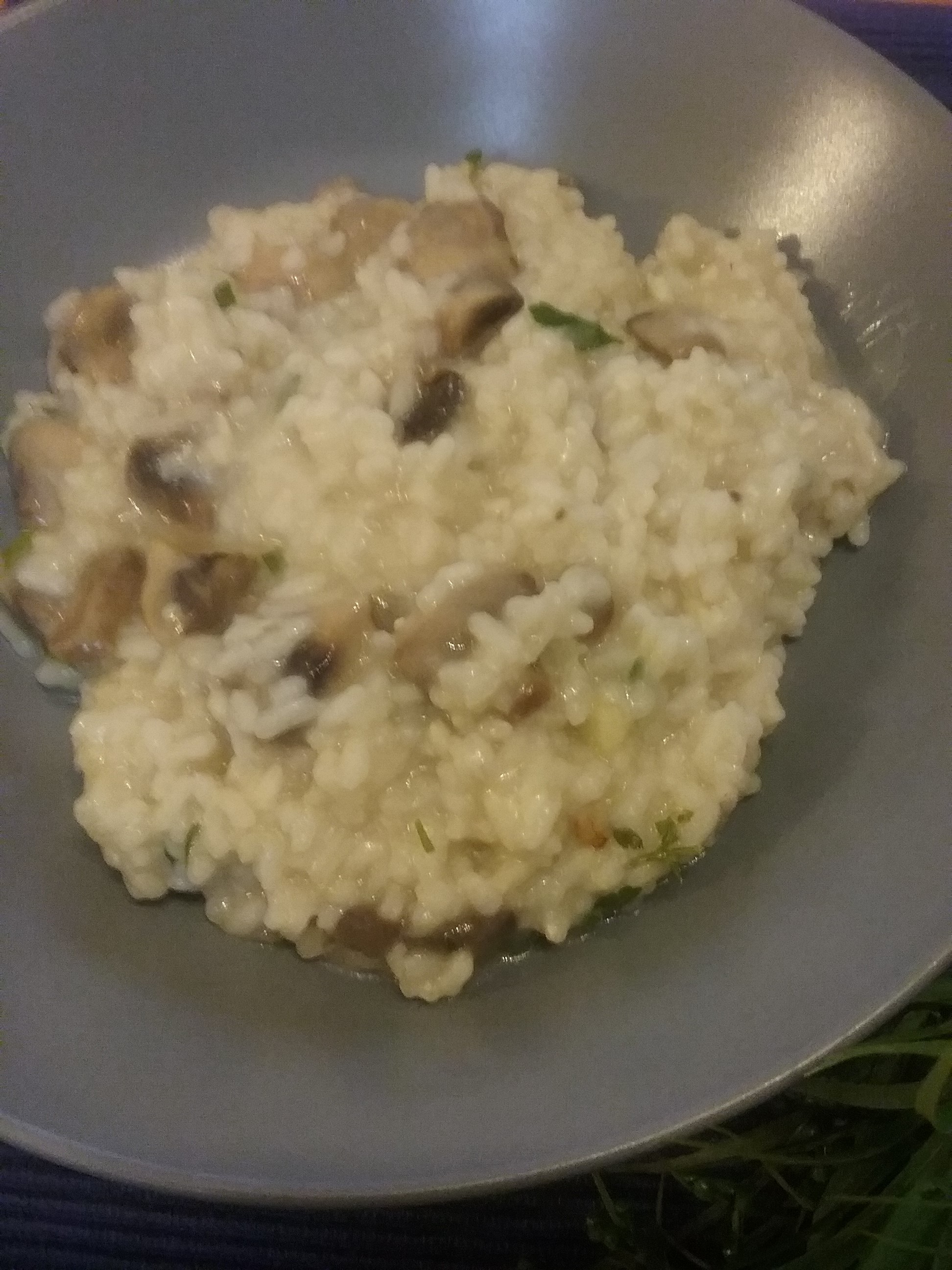 Arroz con Champiñones Portobello con Thermomix®