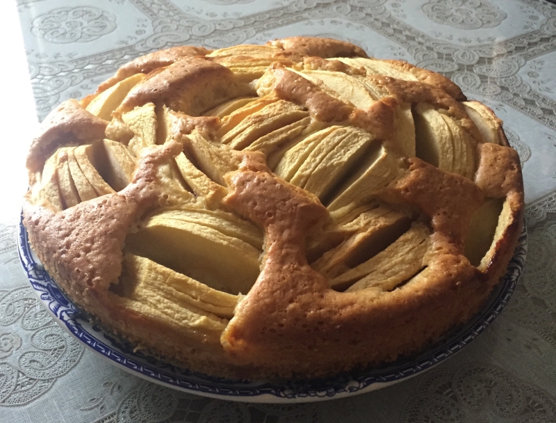 BIZCOCHO DE MANZANA CON Thermomix®