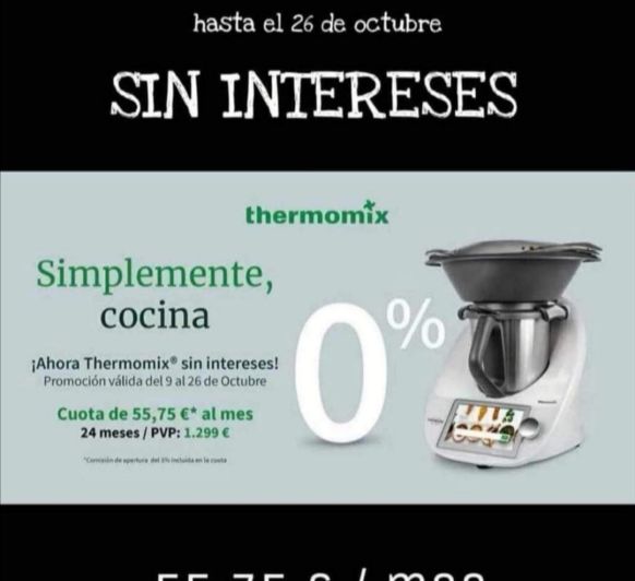Último día de Thermomix® al 0%
