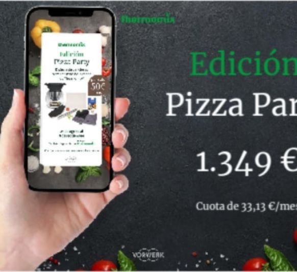 Te gusta la Pizza? es tu edición Ideal. Pizza Party!