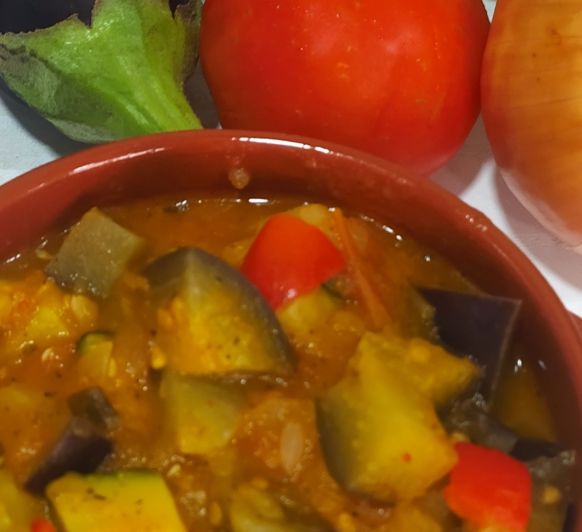 RATATOUILLE EXPRES (IDEAL PARA BATCH COOKING) CON Thermomix® 