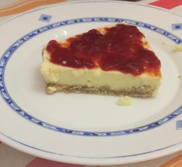 Tarta de queso ligera sin azúcar con Thermomix®