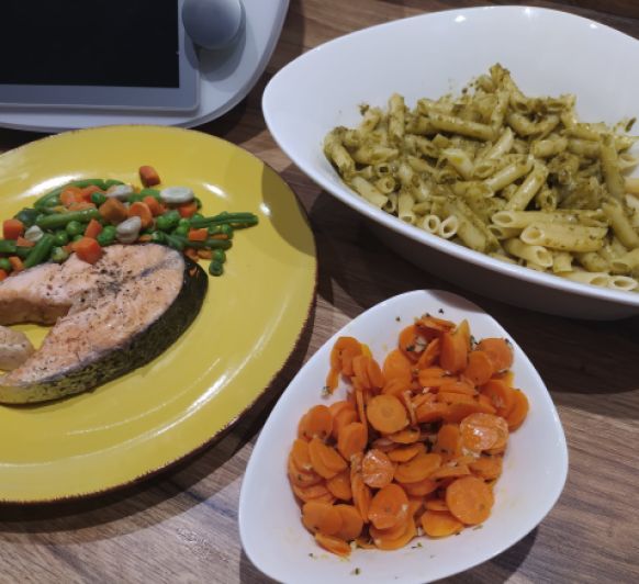 Menú Express para niños+madre a dieta