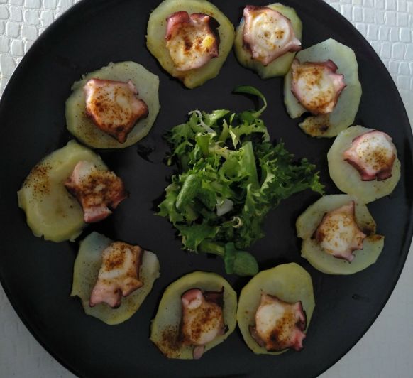 Pulpo a la gallega con Thermomix®