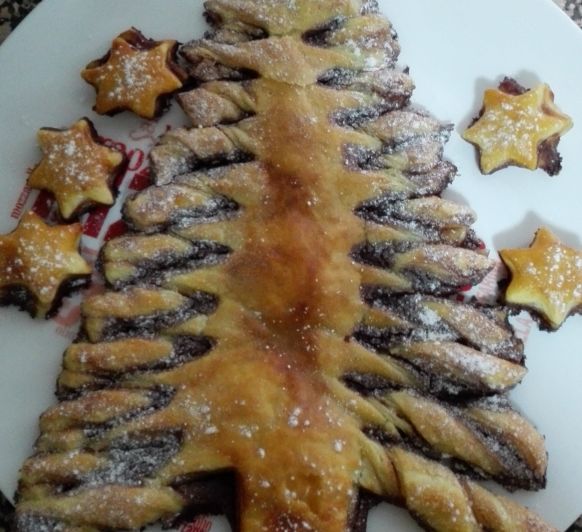Arbol de Navidad de chocolate