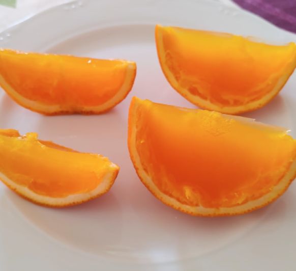 Naranjas de gelatina